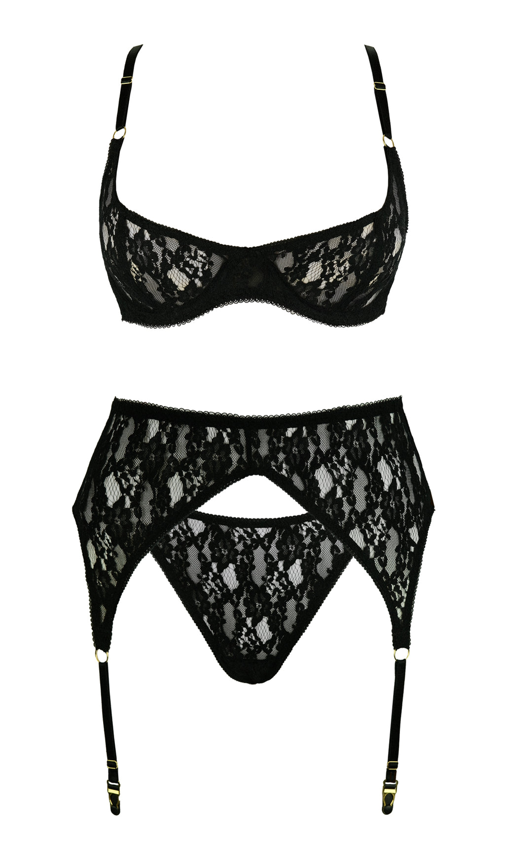 Nocturne Suspender Belt
