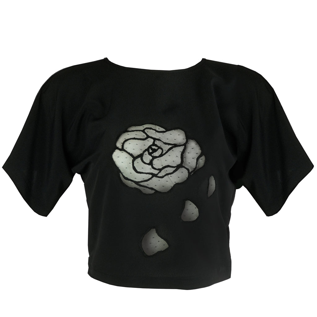 ROSE CROP TOP