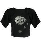 ROSE CROP TOP